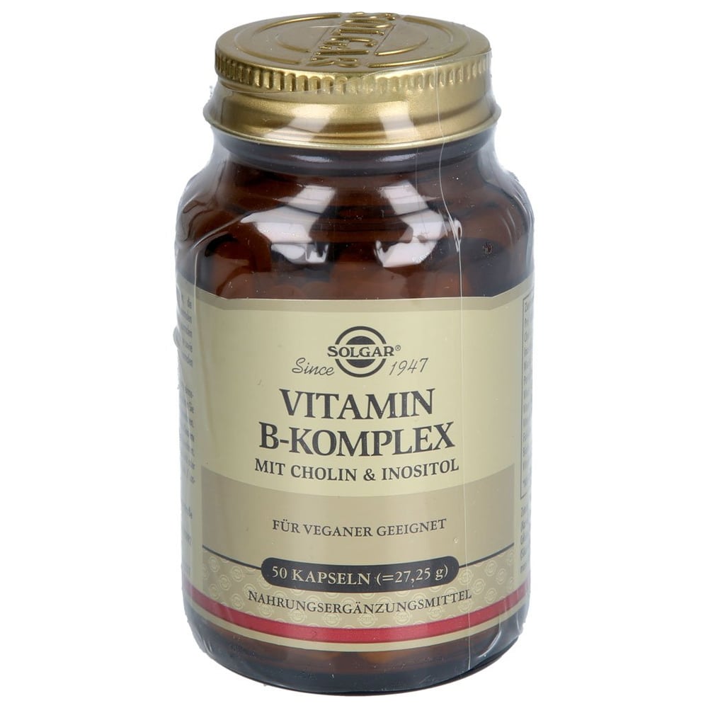 SOLGAR Vitamin B-Komplex Kapseln