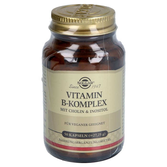 SOLGAR Vitamin B-Komplex Kapseln