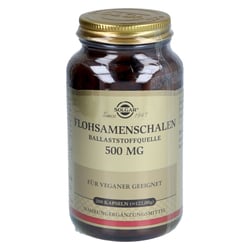 SOLGAR Flohsamenschalen 500 mg Kapseln