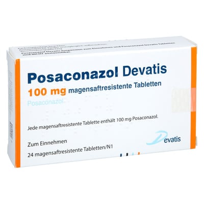POSACONAZOL Devatis 100 mg magensaftr.Tabletten