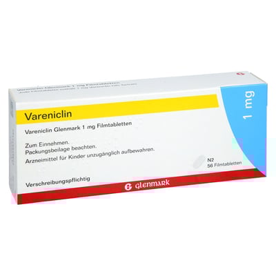 Vareniclin Glenmark 1 mg