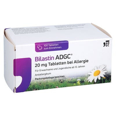 Bilastin ADGC 20 mg Tabletten bei Allergie