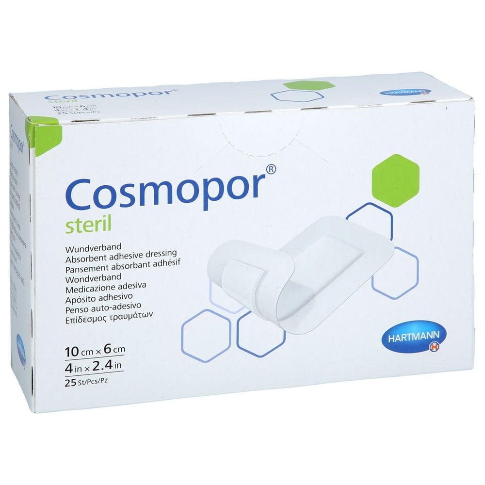 Cosmopor Steril 10x6cm