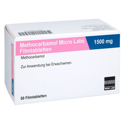 METHOCARBAMOL Micro Labs 1500 mg Filmtabletten