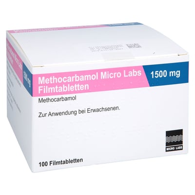 METHOCARBAMOL Micro Labs 1500 mg Filmtabletten