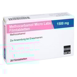 METHOCARBAMOL Micro Labs 1500 mg Filmtabletten