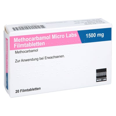 METHOCARBAMOL Micro Labs 1500 mg Filmtabletten