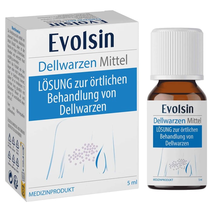 EVOLSIN Dellwarzen Mittel Lösung