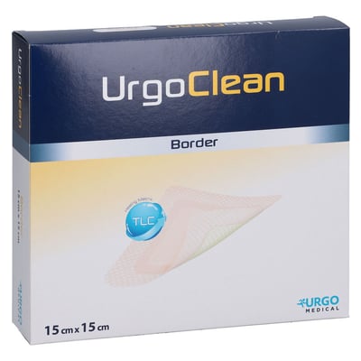 URGOCLEAN Border 15x15 cm Wundauflage