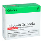LIDOCAIN Grindeks 20 mg/ml Injektionslösung Amp.