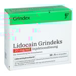 LIDOCAIN Grindeks 20 mg/ml Injektionslösung Amp.