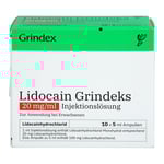 LIDOCAIN Grindeks 20 mg/ml Injektionslösung Amp.