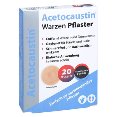 Acetocaustin Warzenpflaste