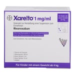 Xarelto 1 mg/ml 103,4 mg Granulat zur Herstellung einer Suspension zum Einnehmen