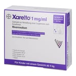 Xarelto 1 mg/ml 103,4 mg Granulat zur Herstellung einer Suspension zum Einnehmen