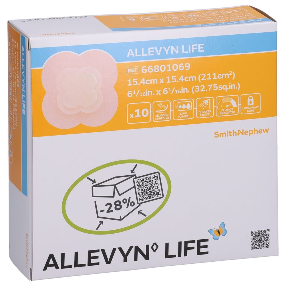 Allevyn Li 15.4x15.4 Si Sc