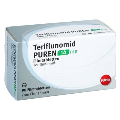 Teriflunomid PUREN 14 mg