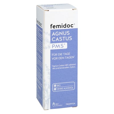 FEMIDOC Agnus Castus PMS o.Alkohol Tropfen z.Einn.