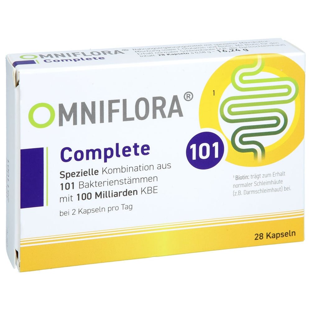 OMNIFLORA Complete 101 Bakterienstämme 100 Mrd.KBE