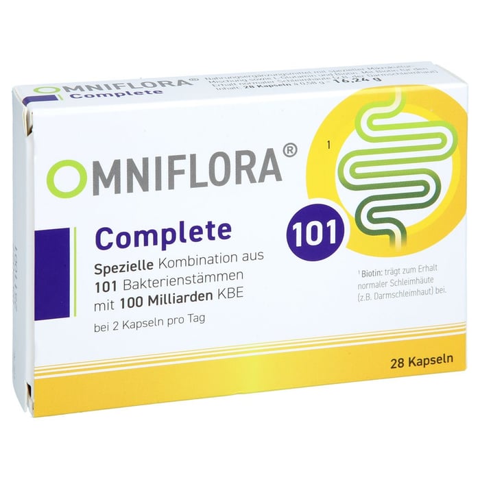 OMNIFLORA Complete 101 Bakterienstämme 100 Mrd.KBE