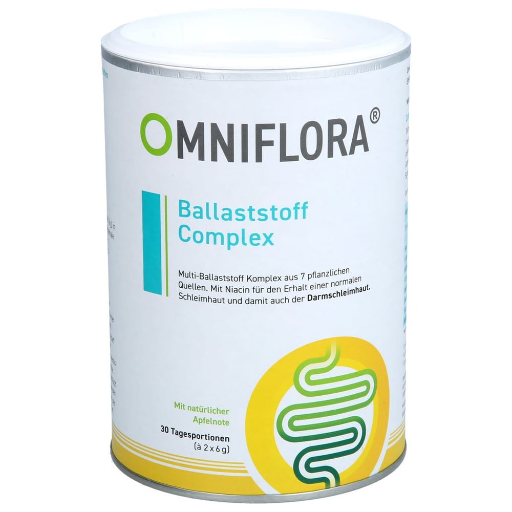 OMNIFLORA Ballaststoff Complex+Niacin glut.fr.Plv.