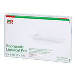 SUPRASORB Liquacel Pro 5x5 cm Kompressen