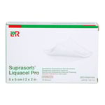 SUPRASORB Liquacel Pro 5x5 cm Kompressen