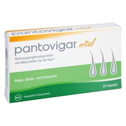 PANTOVIGAR vital Kapseln mit Nährstoffen für Haare