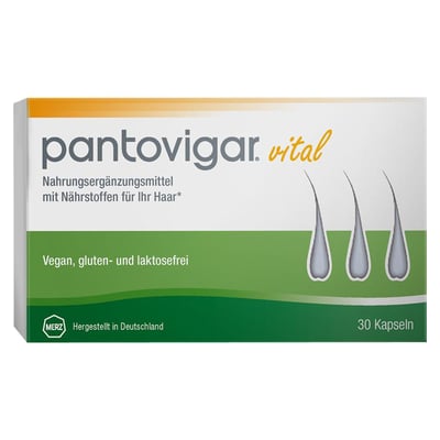 PANTOVIGAR vital Kapseln mit Nährstoffen für Haare