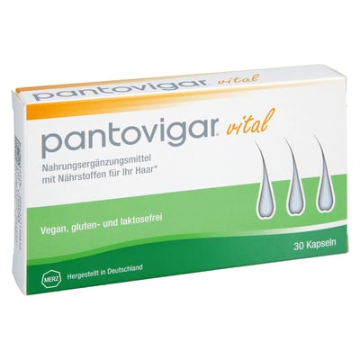 PANTOVIGAR vital Kapseln mit Nährstoffen für Haare Produktbild 1