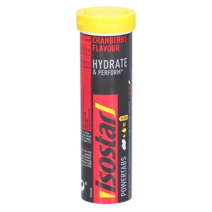ISOSTAR Powertabs Fast Hydration Cranberry BTA
