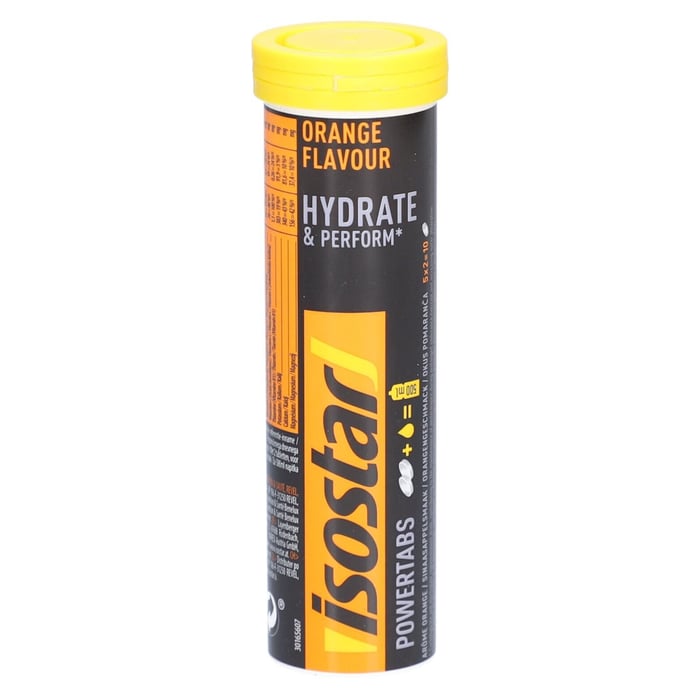 ISOSTAR Powertabs Fast Hydration Orange Brausetab.