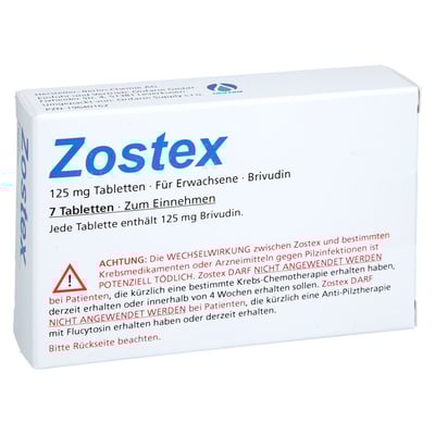 ZOSTEX 125 mg Tabletten