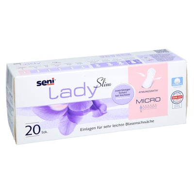 SENI Lady Slim Inkontinenzeinlage micro im kl.Kart