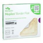 Mepilex Border Flex Schaumverband haftend 7,5x7,5 cm Eurimpharm Produktbild 1