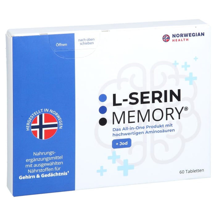 L-SERIN MEMORY m.Jod f.Gehirn und Gedächtnis Tabl.