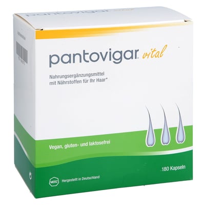 PANTOVIGAR vital Kapseln mit Nährstoffen für Haare