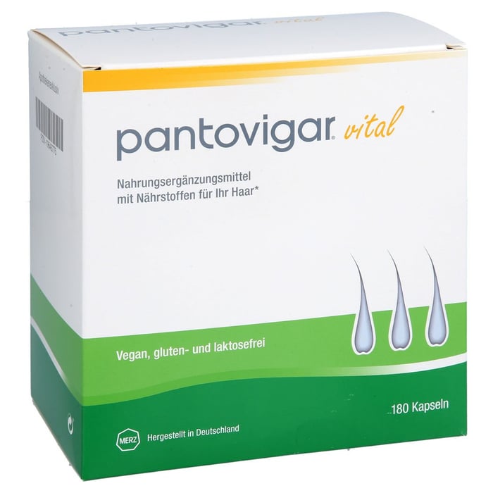 PANTOVIGAR vital Kapseln mit Nährstoffen für Haare
