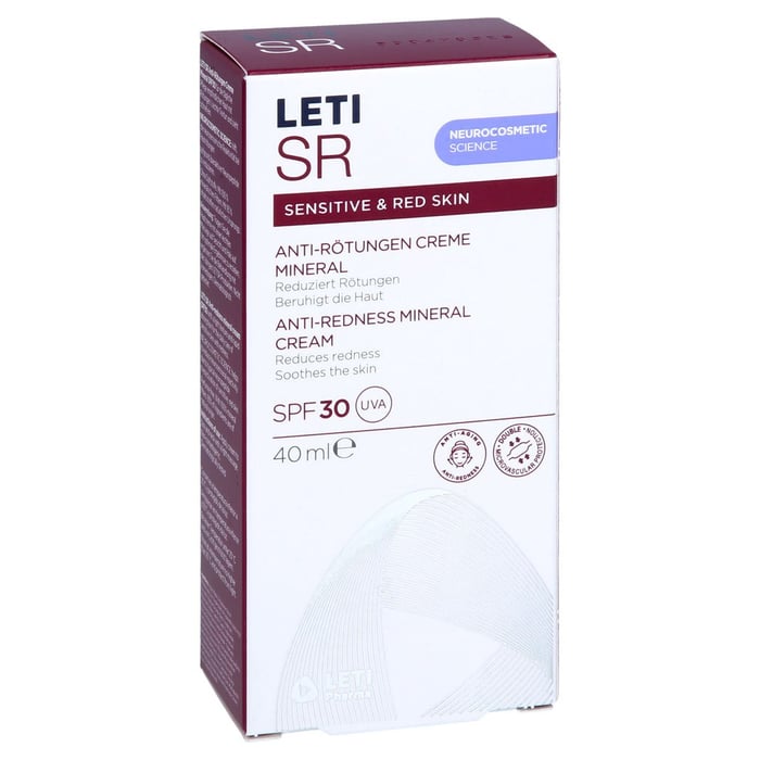 LETI SR Anti-Rötungen Creme Mineral SPF 30
