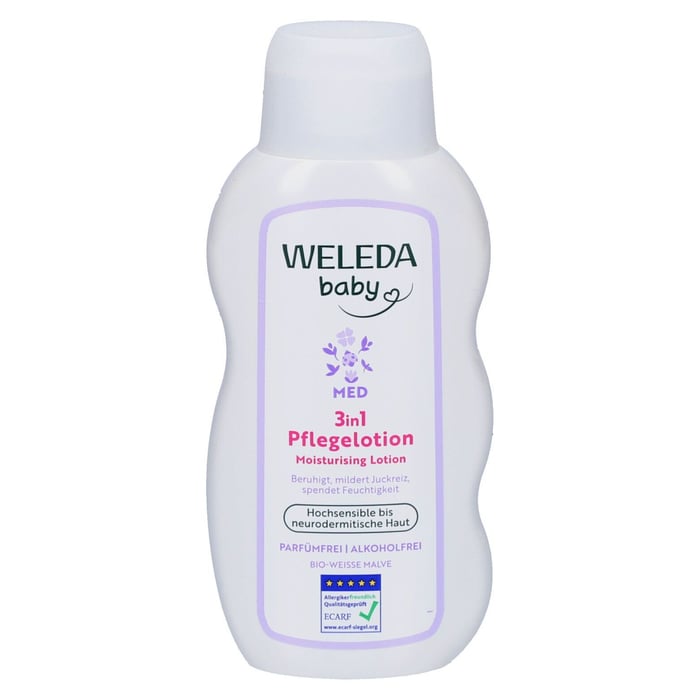 WELEDA 3in1 Pflegelotion weiße Malve