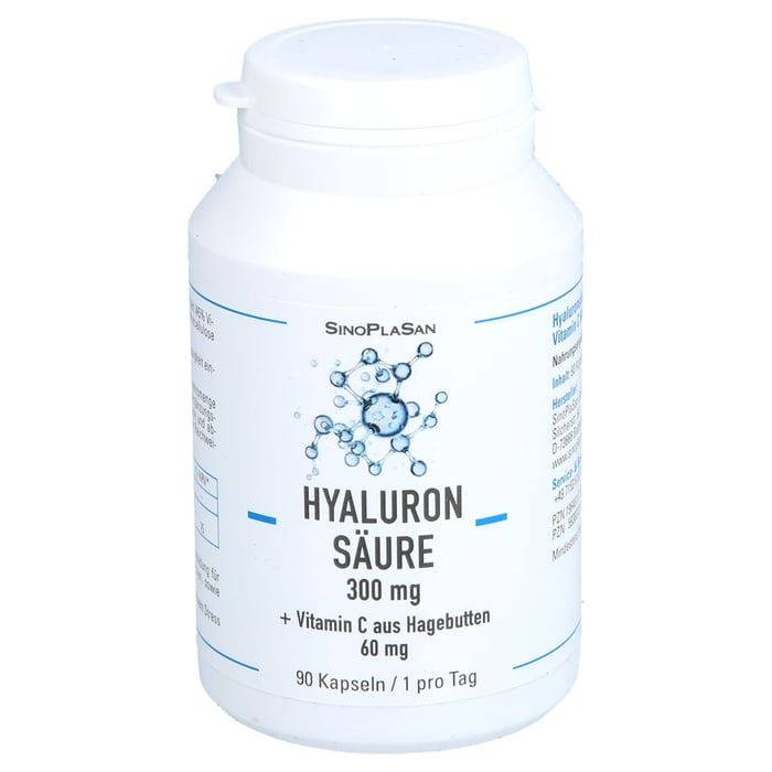 HYALURONSÄURE 300 mg m. Vitamin C aus Hageb.Hartk.