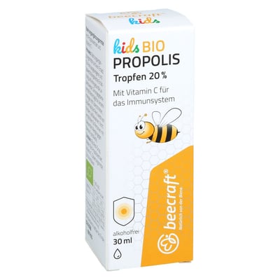 BEECRAFT KIDS Propolis Bio Tropfen 20% plus Vit.C