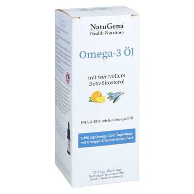 OMEGA-3 NAT.Fischöl 2450 mg Orangen-Zitronenaroma