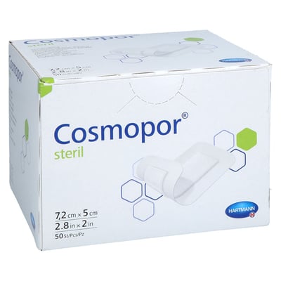 Cosmopor steril Wundverband 5x7,2 cm Kohlpharma