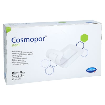Cosmopor steril Wundverband 8x15 cm Kohlpharma