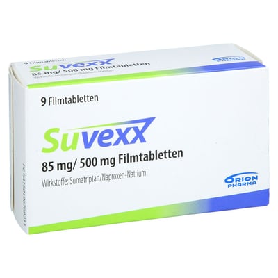 SUVEXX 85 mg/500 mg Filmtabletten Produktbild 1