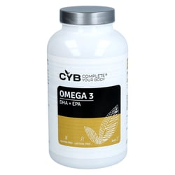 CYB Omega-3 240 mg DHA+360 mg EPA Kapseln