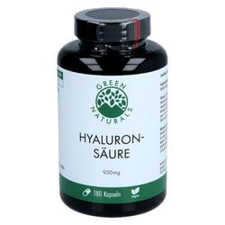 GREEN NATURALS Hyaluronsäure 930 mg vegan Kapseln