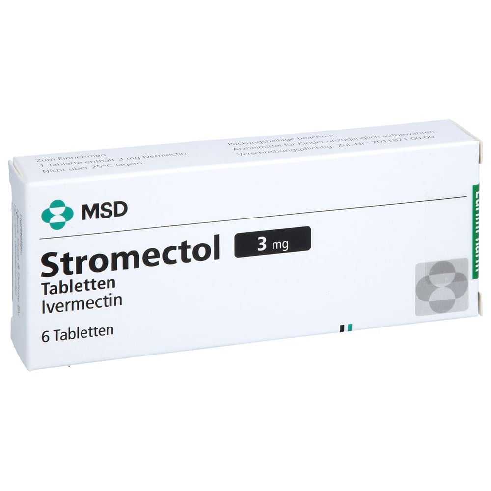 STROMECTOL 3 mg Tabletten