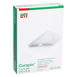 CURAPOR Wundverband steril chirurgisch 5x7 cm